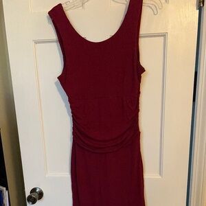 Venus burgundy tank dress size medium